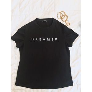 SHEIN Black Graphic Tee Size Medium